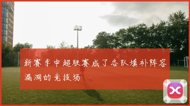 新赛季中超联赛成了各队填补阵容漏洞的竞技场